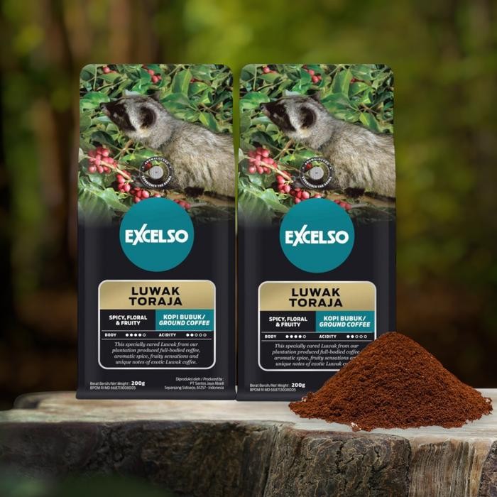 

EXCELSO LUWAK TORAJA BUBUK 200G