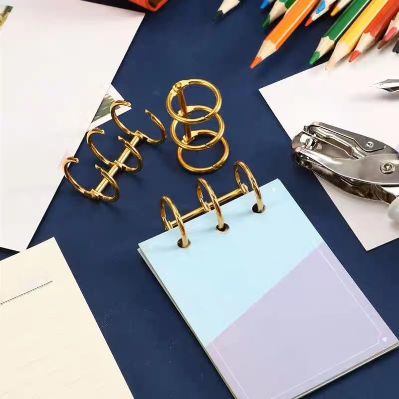 

Klip Logam Bergerak 3 Lubang 3 Hole Metal Binder Loose Ring Kalender Buku Pengikat