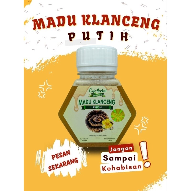 MADU KLANCENG PUTIH 300GR