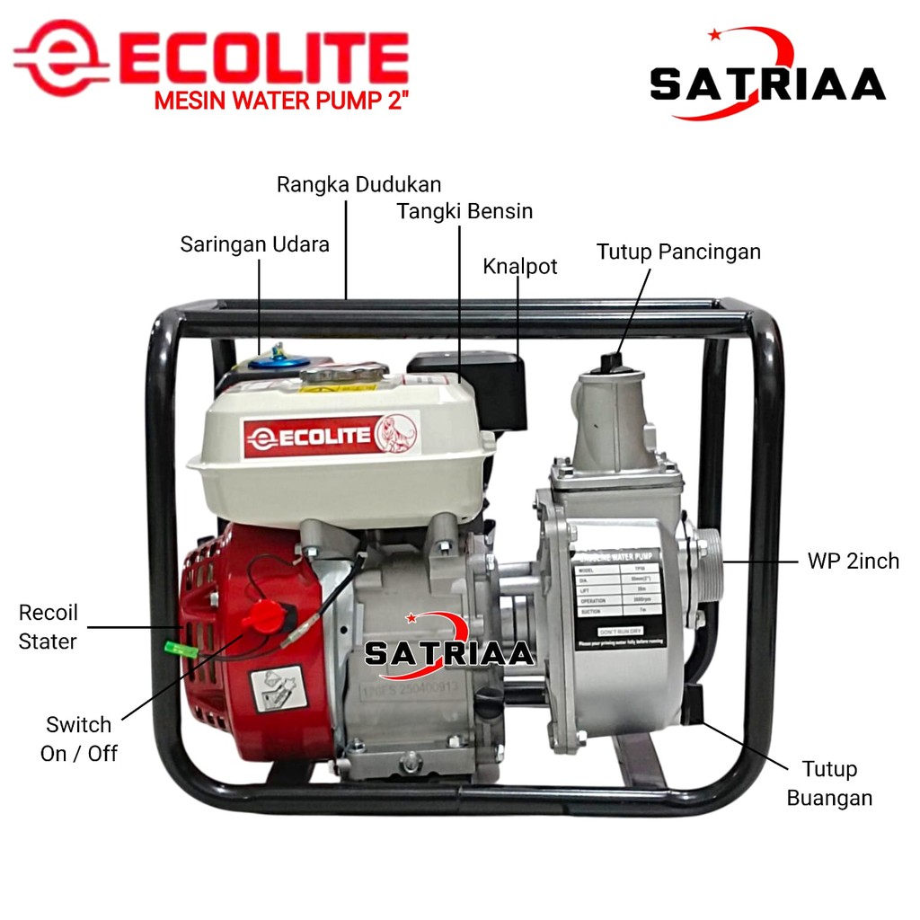 Mesin Pompa Air Sawah 2 Inch 3 Inch  Mesin Waterpump 2 Inch 3 Inch Mesin Pompa Air Sawah Irigasi 2 I