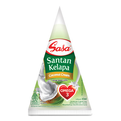 

Santan Sasa Santan Cair Kemasan 65 Ml