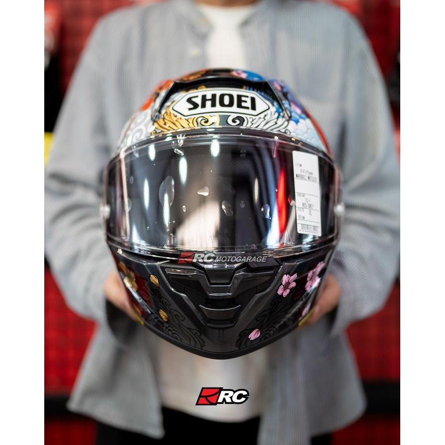 Helm Motor Full Face - Shoei X15 Marquez Motegi 5 TC-1 Original