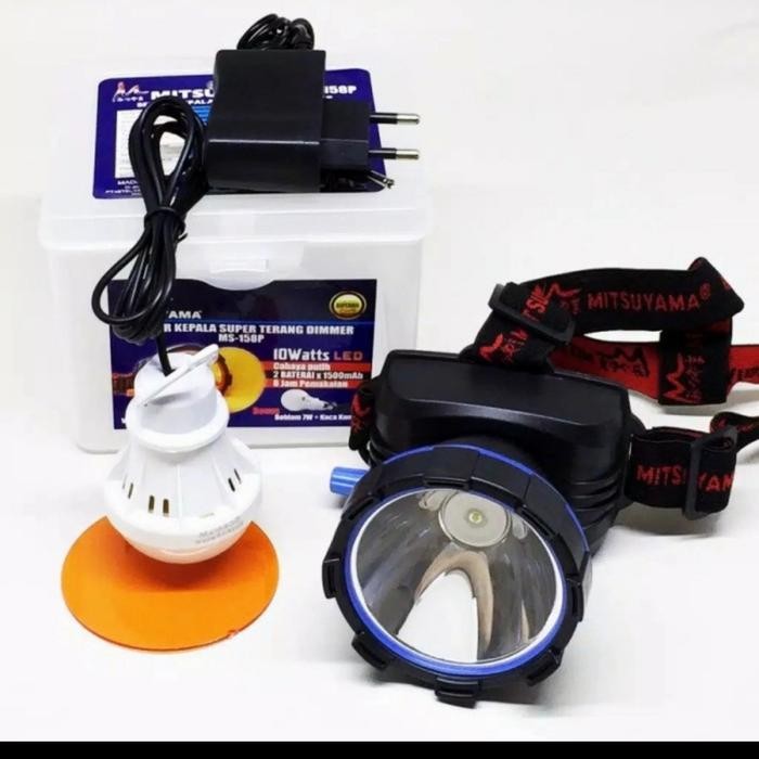 Senter Kepala Dimmer LED 50 Watt Mitsuyama MS-158P