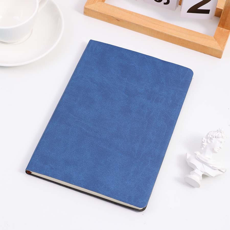 

A5 Soft Leather Notebook - 120 Pages Office Stationery with Waterproof Cover Comfortable Touch Hot Selling Item