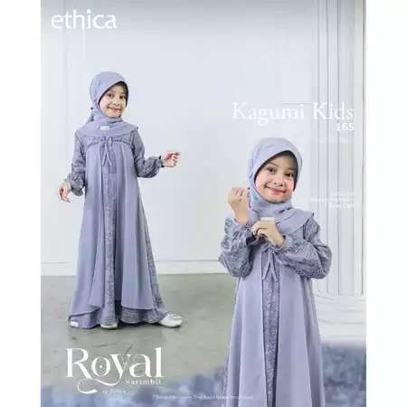 ETHICA GAMIS ANAK KAGUMI KIDS 165 STELLAR BLUE