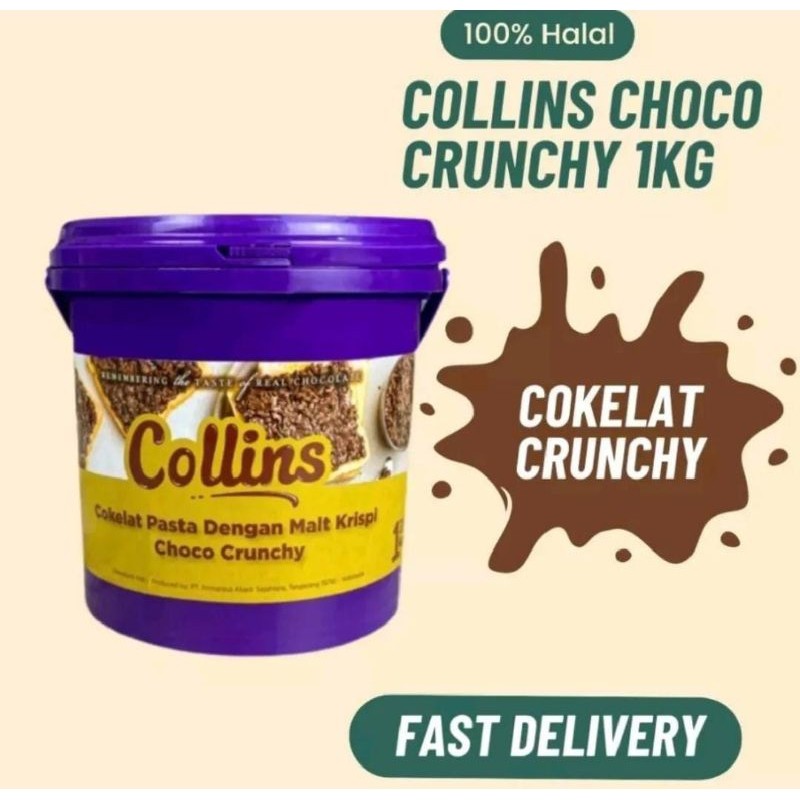 

Collins Crunchy 1 Kg / Selai Collins / Crunchy
