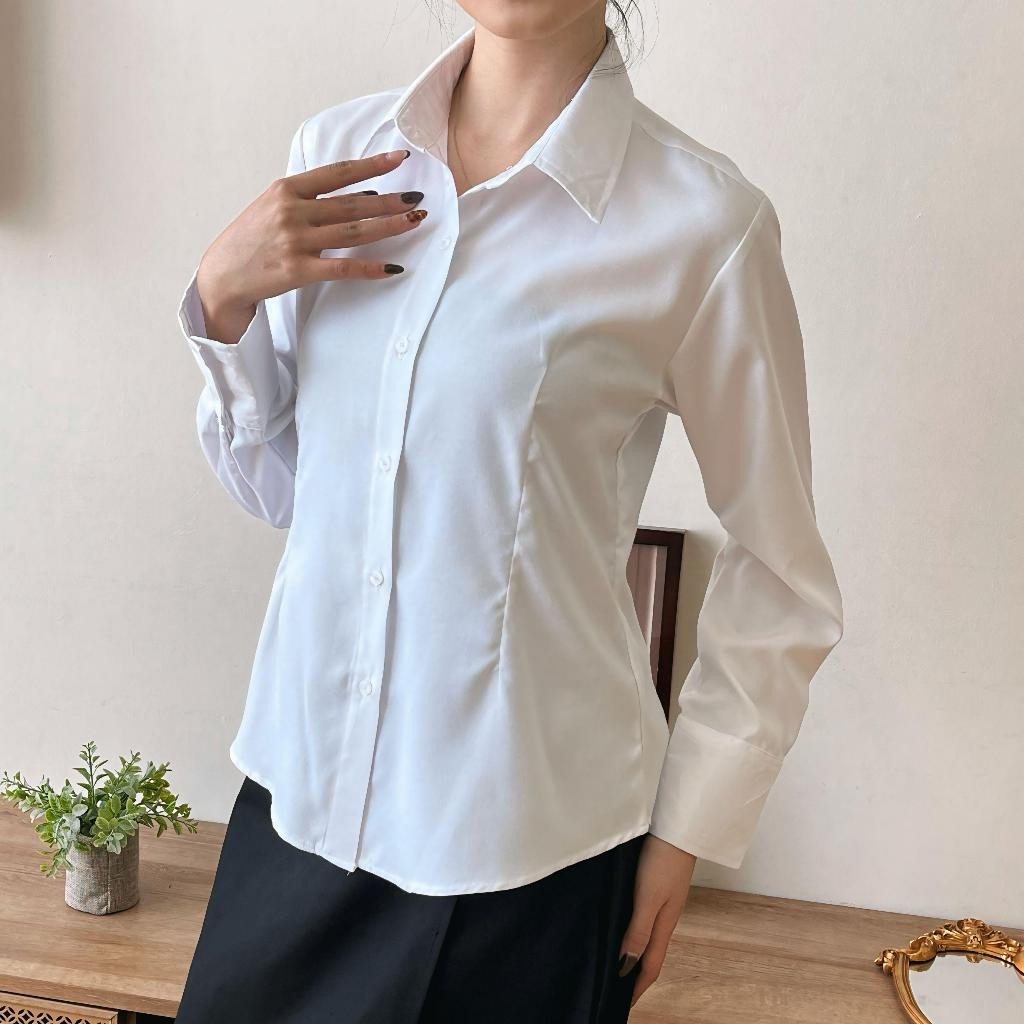 NUDSZ Missie - Celine Kemeja Ospek Slimfit