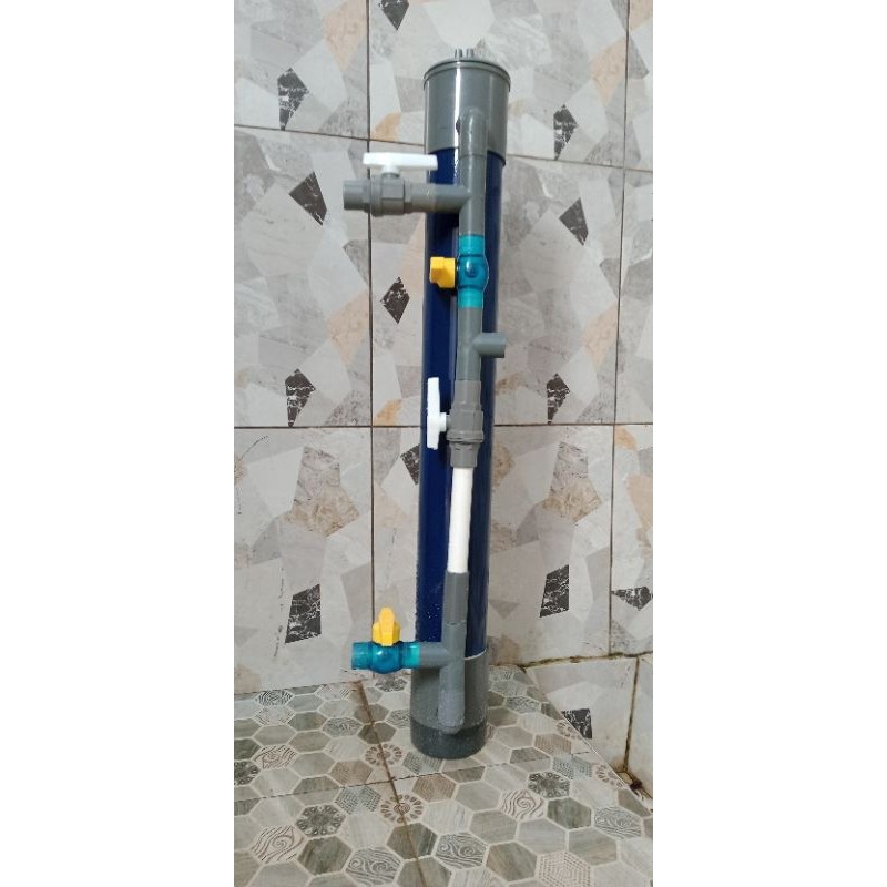 Fiilter Air Sumur Bor Keruh Bau Besi Karat Air Kuning Berminyak Air PDAM Keruh 4 Inch BackwashCO