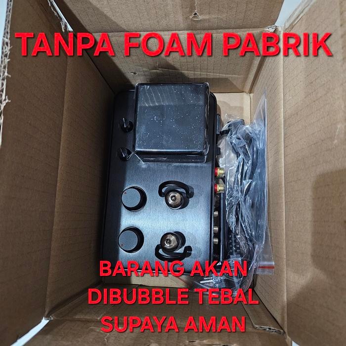 FOSI AUDIO T3 Class AB 2.1 Amplifier Tube ECF80 2x50w+Sub Out - PACKING NO FOAM