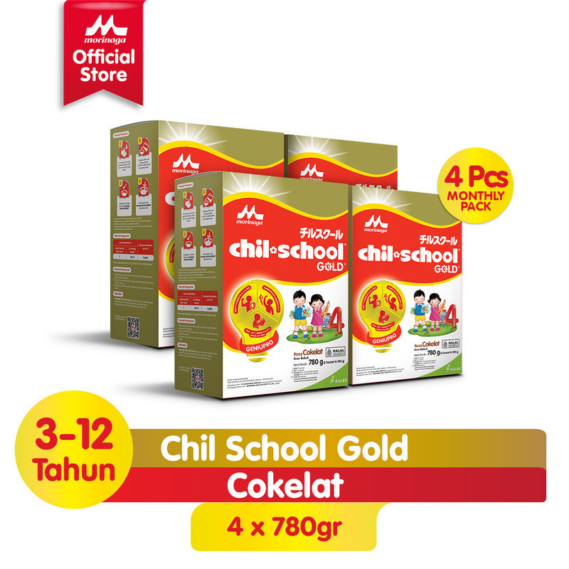 

Paket Bulanan 4pcs Chil School Gold Coklat 780gr
