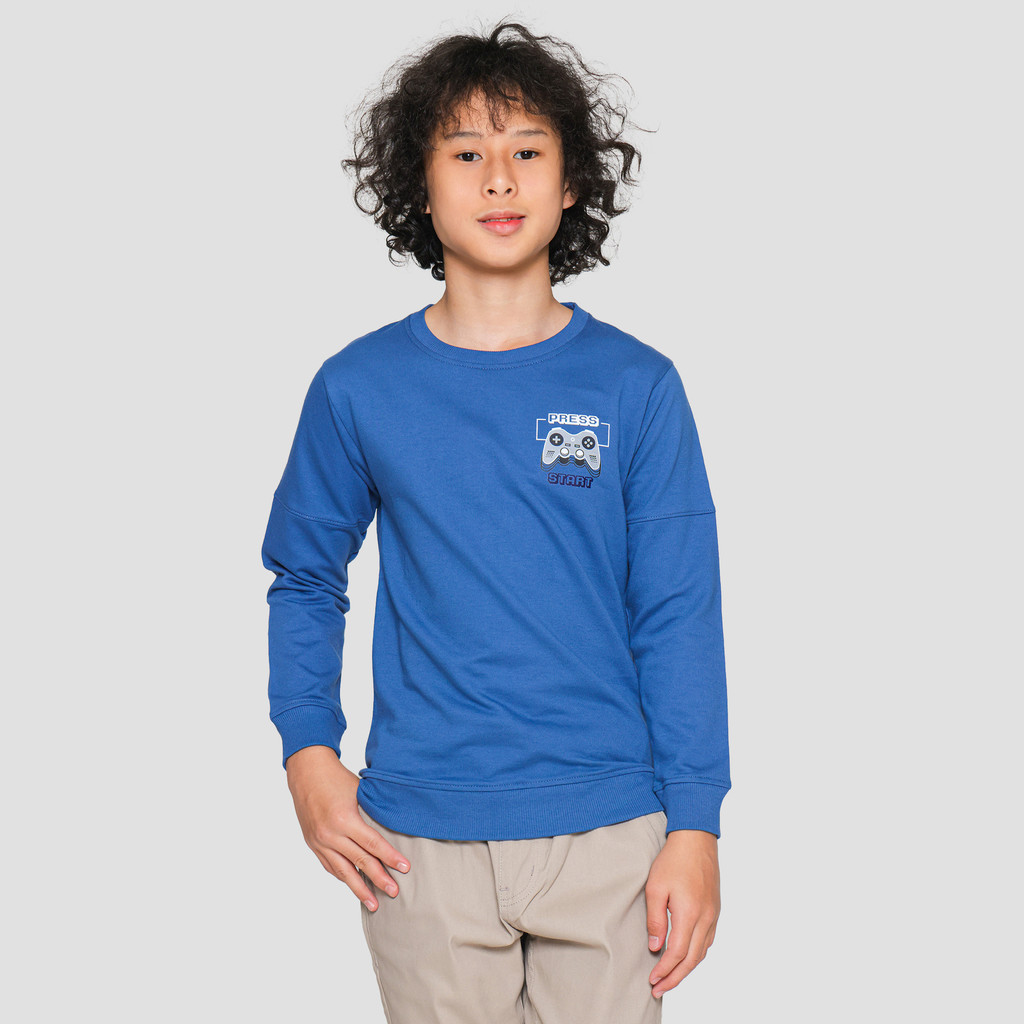 Nevada Press Start Sweater Anak Laki-laki 121966553