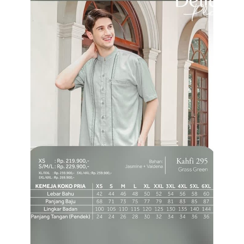 ETHICA KOKO DEWASA KAHFI 295 GRASS GREEN