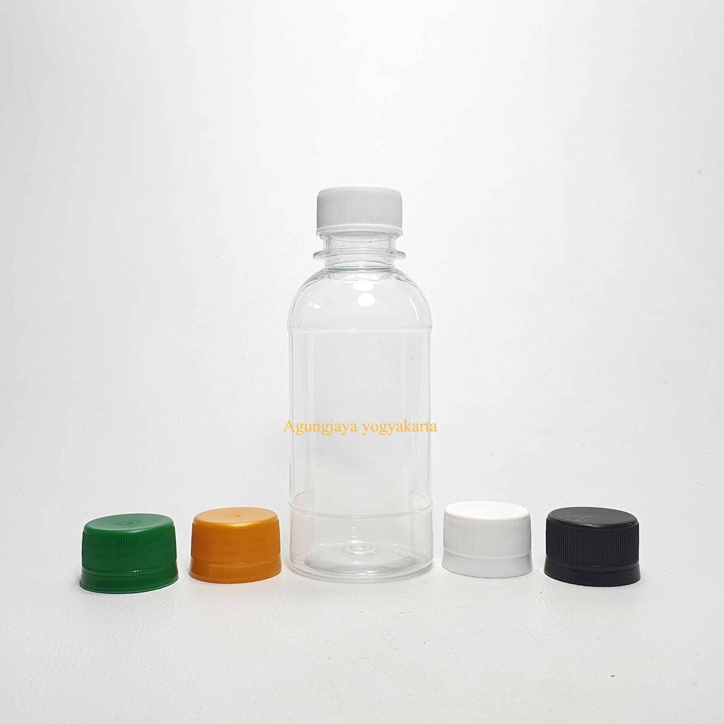 Sanno Pocari 200 ml 21 g / Tutup Pocari /  Botol Plastik / Botol Pet Food / Botol Madu / Botol Sirup