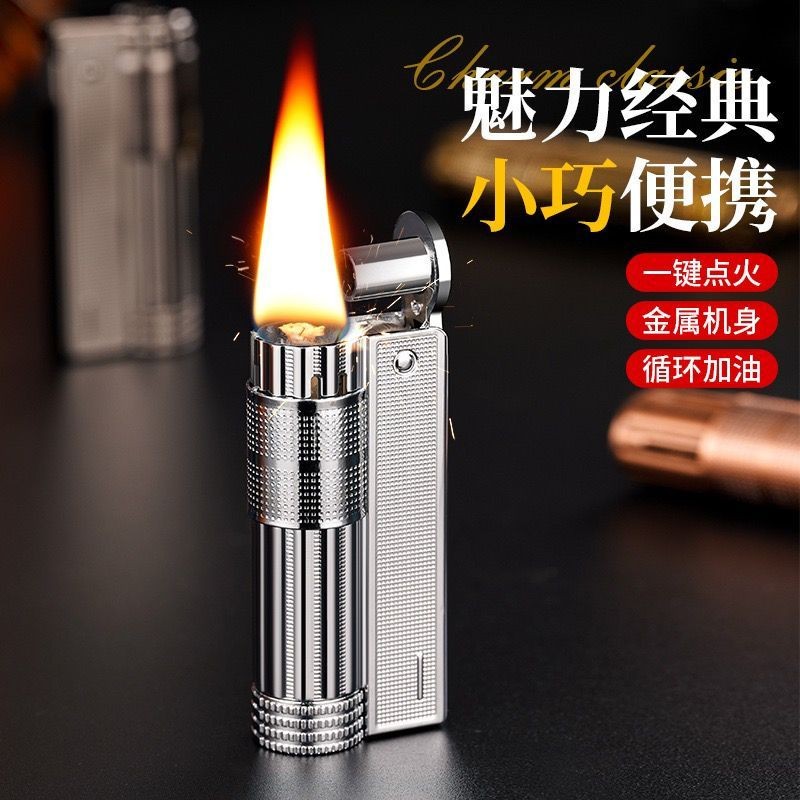 Korek Api Vintage Model Imco 530 Jadul Isi Ulang Minyak Windproof Oil Lighter