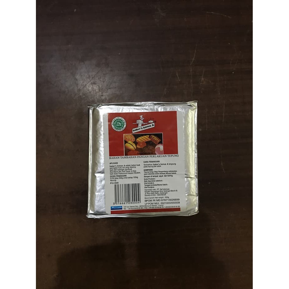 

Baker Bonus Pelembut Roti - Bread Improver 500gr