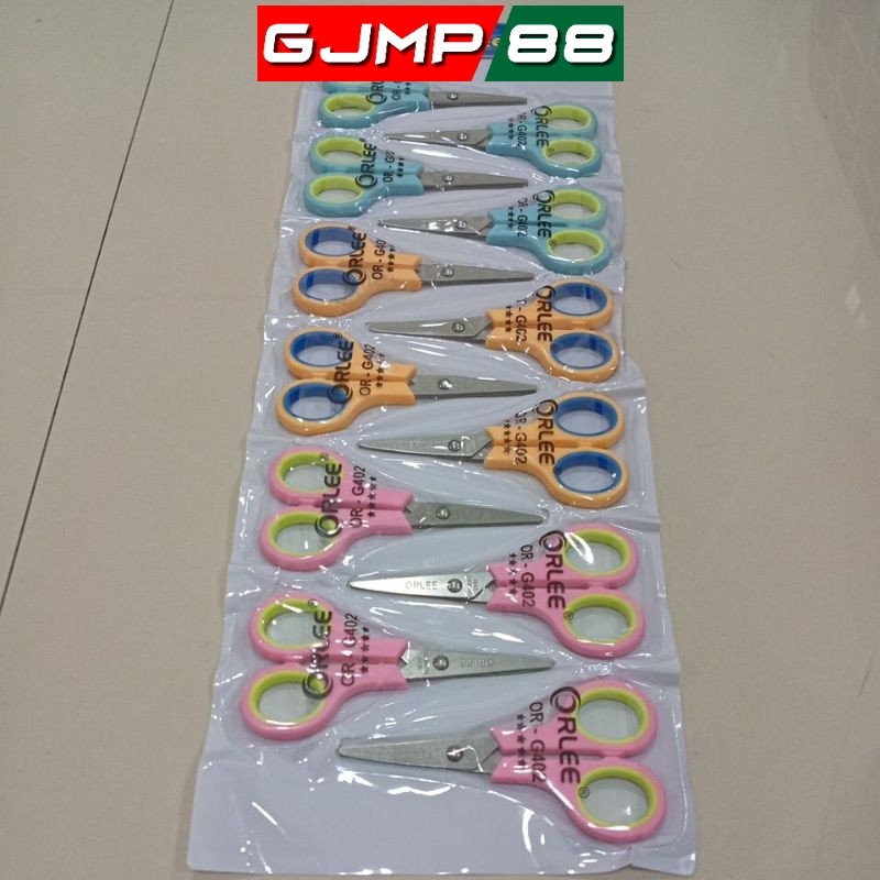 

Gunting OR 0402 Serba-guna 1Lusin 12Pc perlengkapan Kantor Sekolah