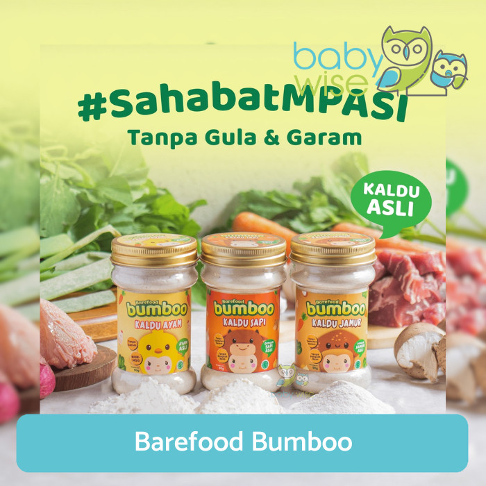 

BareFood Bumboo Kaldu Anak Bayi MPASI Tanpa Gula & Garam