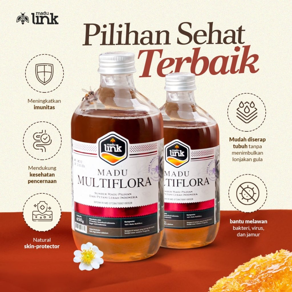 

Classica2106 Link - Madu Multiflora 650Ml Madu Asli Grade A 100% Alami Pure Honey Untuk Sistem