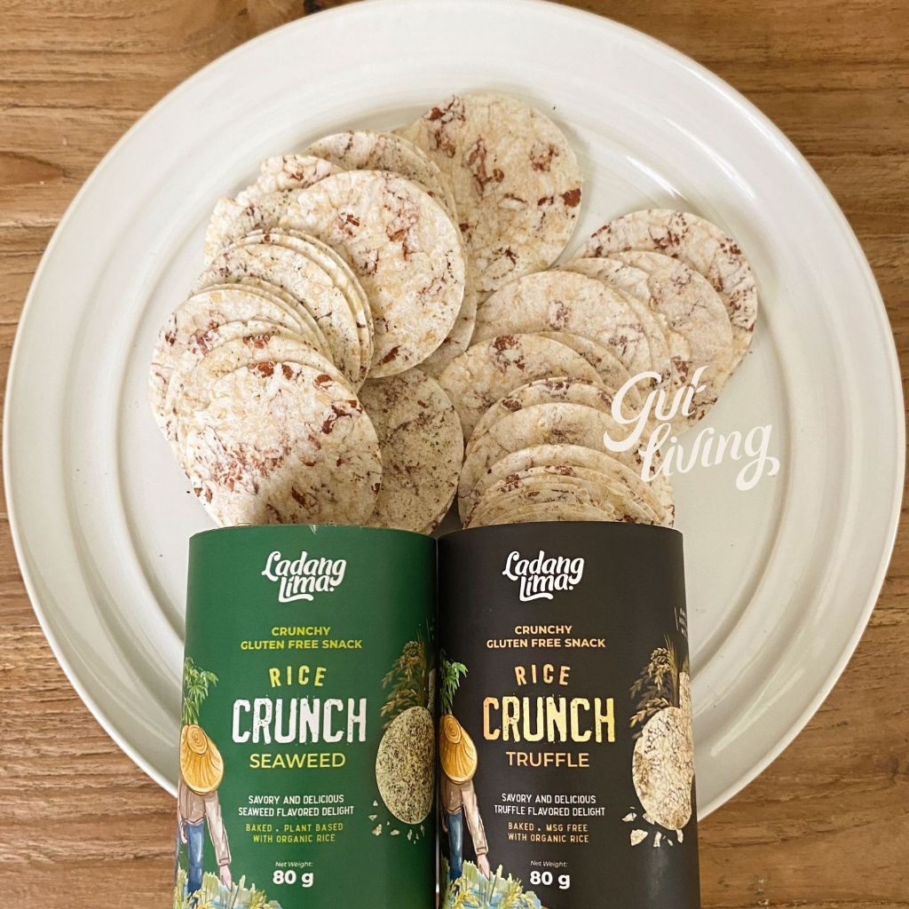 

Rice Crunch Premium Crunchy Gluten Free Snack Chips Ladang Lima Seaweed Truffle