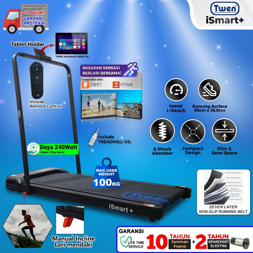 

Twen iSmart iSmart+ Walking Pad Running Pad