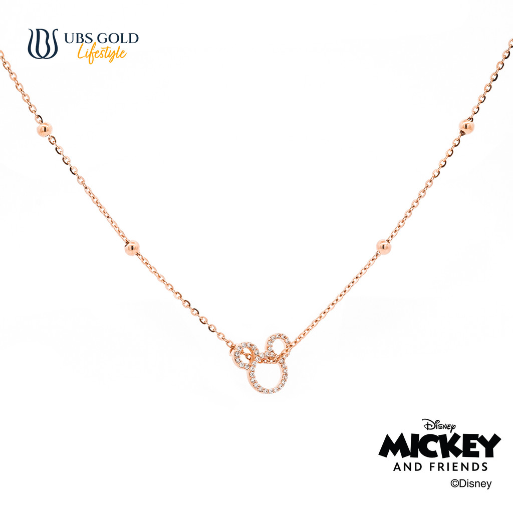 UBS Gold Kalung Emas Disney Mickey Mouse - Kky0531 - 17K