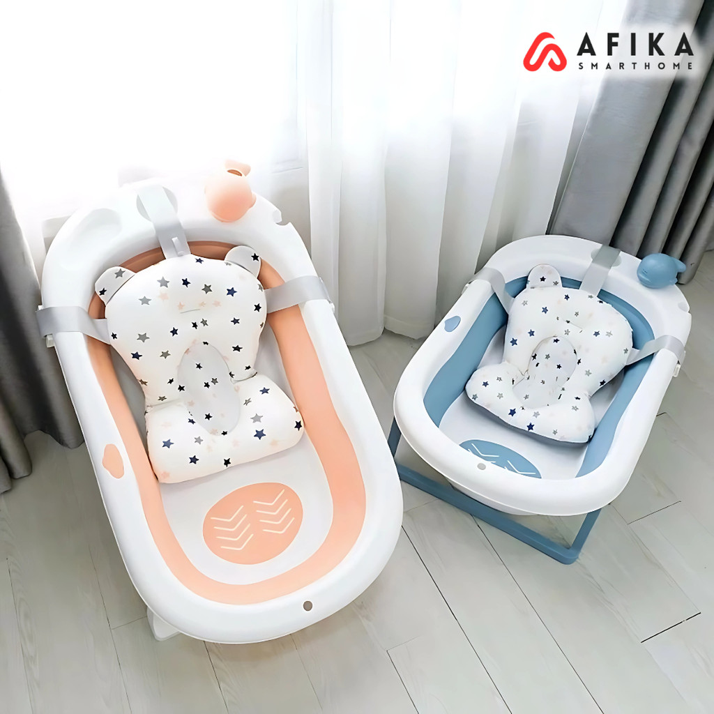 Alas Mandi Bayi Tebal Anti Slip Baby Bath Tub Cushion