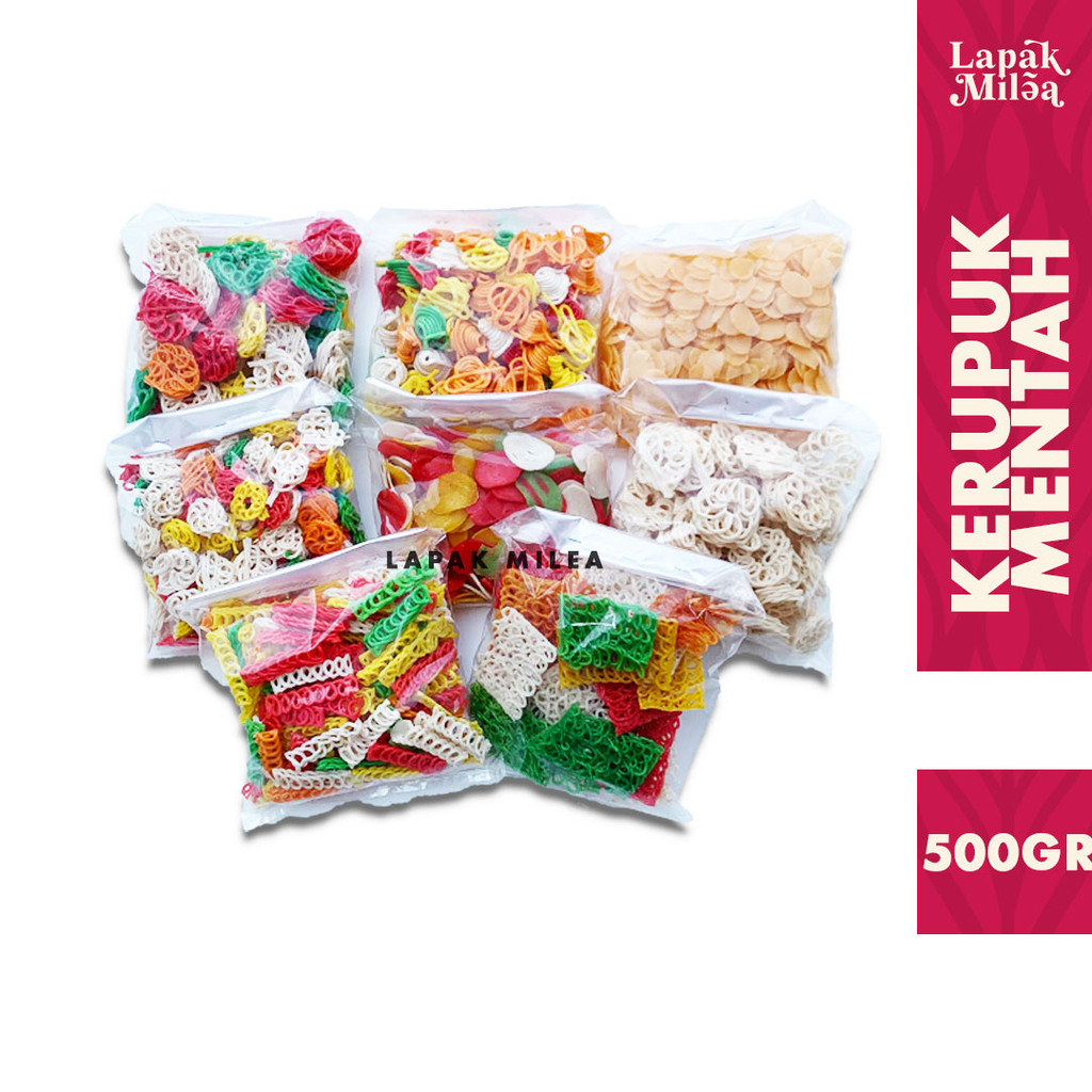 

Kerupuk Mentah Krupuk Seblak Prasmanan Mentah 500gr