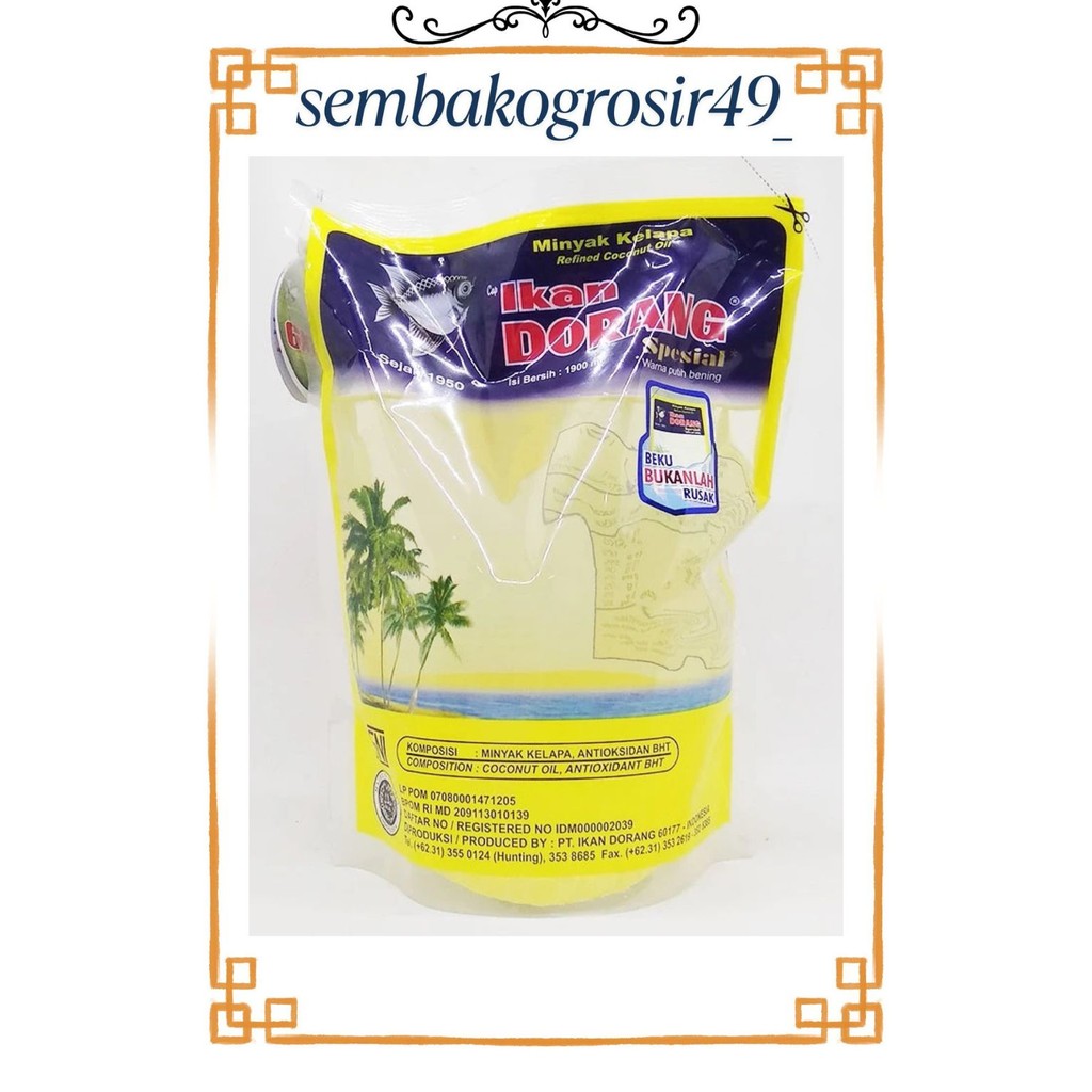

SG49 Ikan Dorang Spesial - Minyak Goreng Kelapa 1.9 L