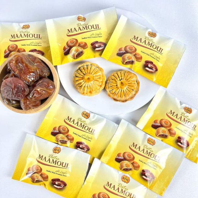 

Maamoul KING Biskuit Arab Saudi | Biskuit Maamoul Mamoul Makanan Biskuit Kurma Biskuit Arab ORIGINAL1 Box Isi 12 Pcs