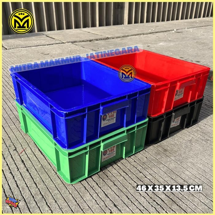 

BOX CINCAU YTH 149 KONTAINER BOX INDUSTRI CINCAU KRAT PLASTIK CONTAINER BOX - Hitam [SALE]