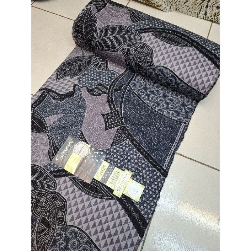 KAIN BATIK KATUN DOBI SARINI ORIGINAL // BATIK KATUN DOBI SARINI METERAN // BAHAN BATIK DOBI PRINTIN
