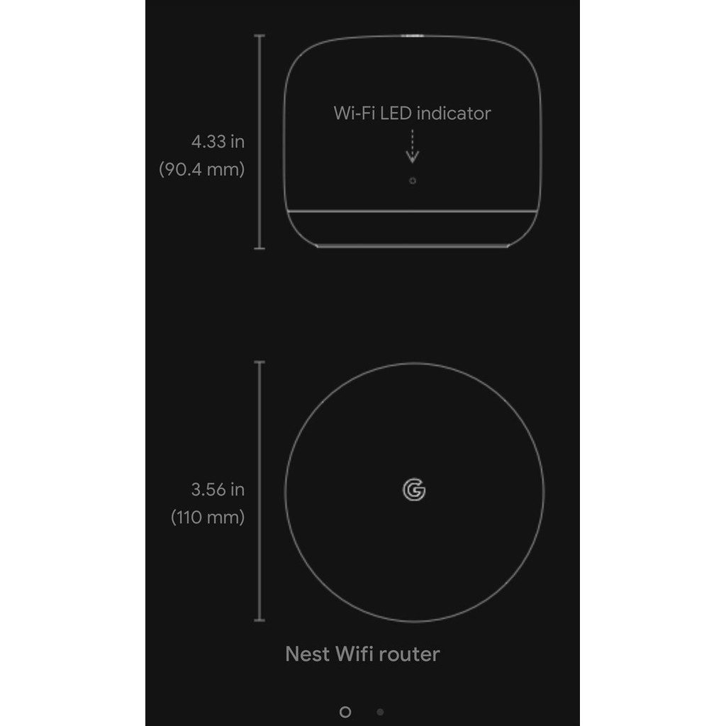 New Google Nest Wifi / Google Wifi Mesh Gen 2 / Google Router - 2PACK, Ex Display
