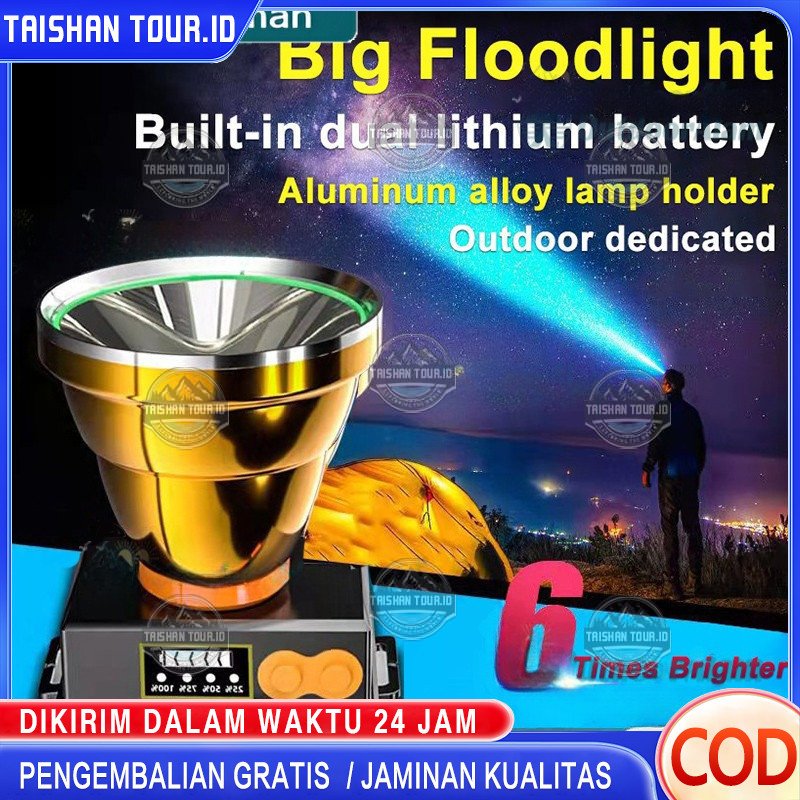 150W Senter Kepala sangat terang Senter Kepala LED Senter Super Terang Lampu LED Terpasang Di Kepala