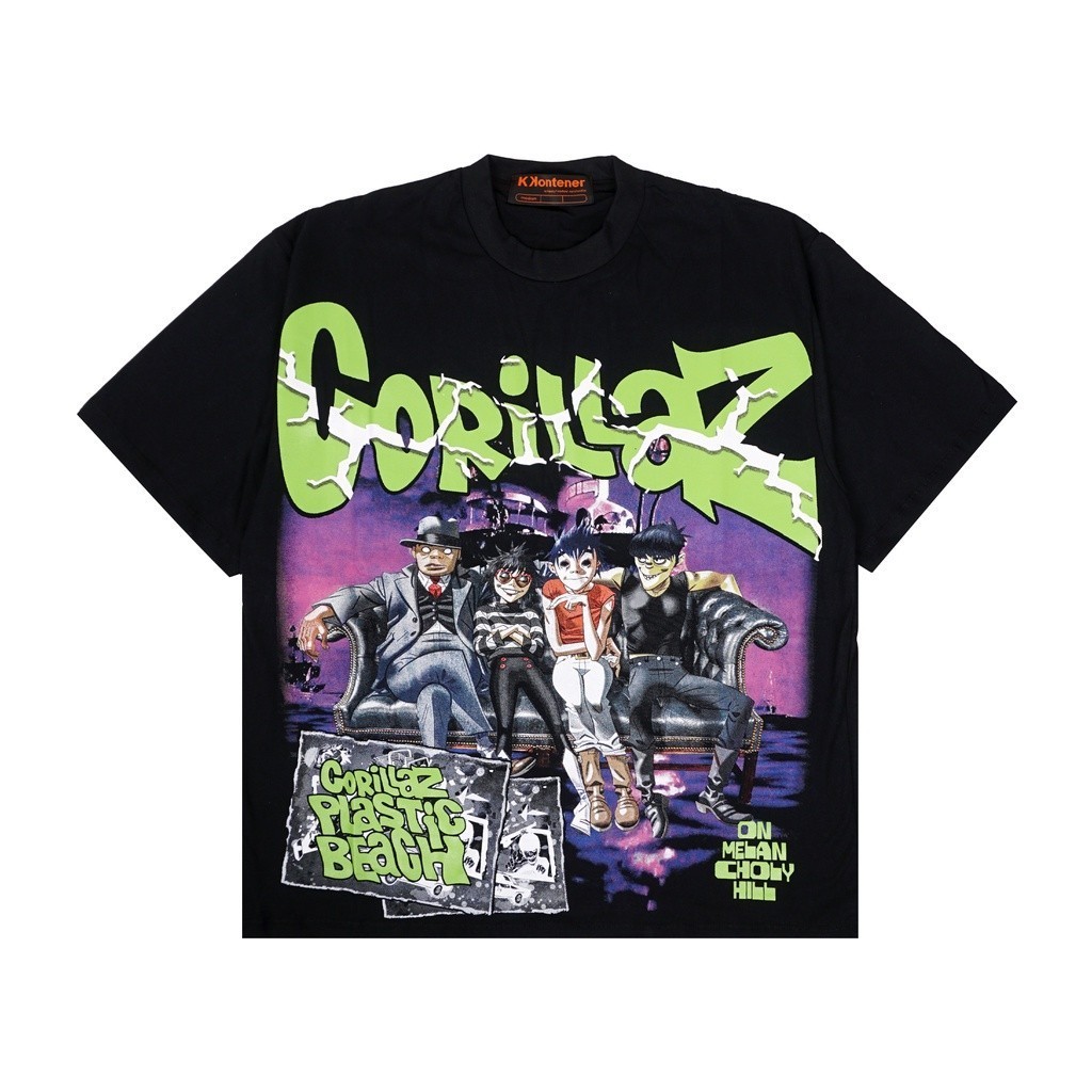 KKONTENER GORILLAZ OVERSIZE TSHIRT