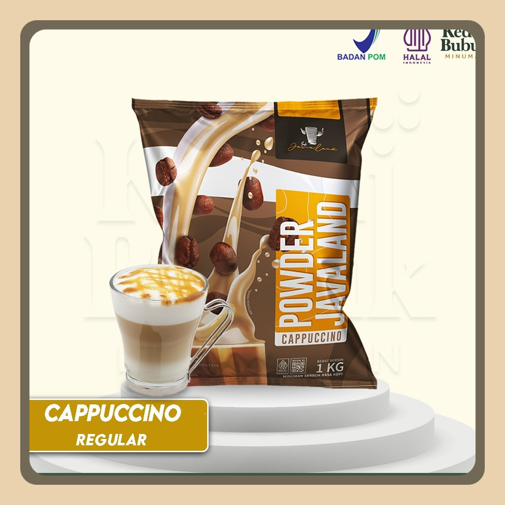 

Javaland Bubuk Minuman Rasa Cappucino 1Kg - Regular Plain | Bubble Powder Drink Boba