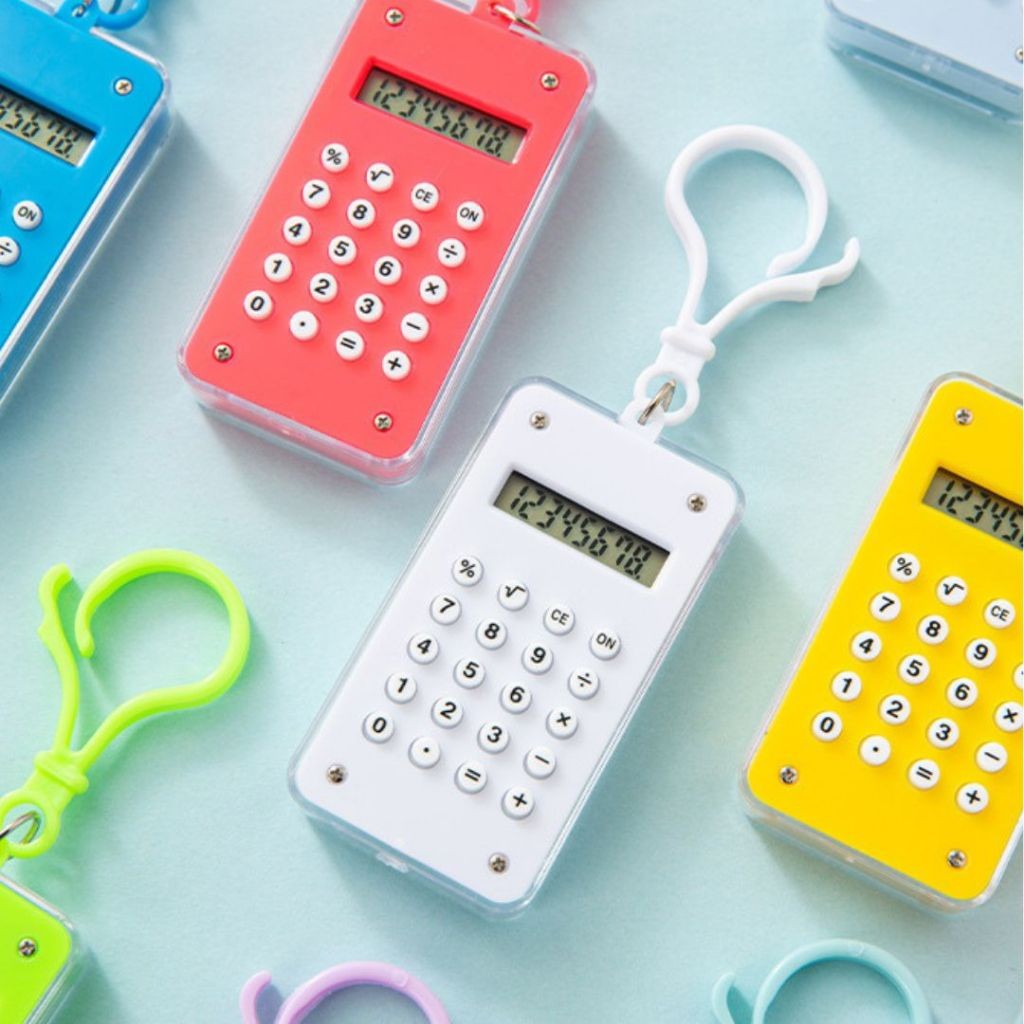 

BEST! KALKULATOR 8 DIGIT ANGKA BISA DIJADIKAN GANTUNGAN KUNCI DENGAN MAINAN LABIRIN WARNA WARNI LUCU