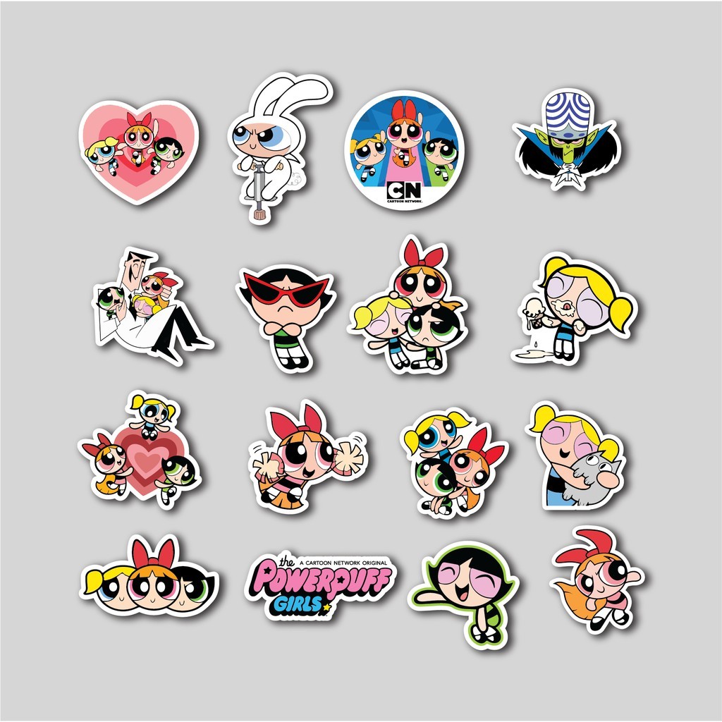 

Sticker Pack Powerpuff Girls | Sticker Tumblr | Stiker Laptop Koper Helm