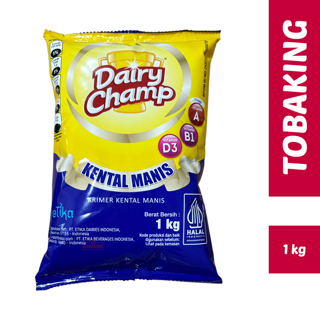 

Dairy Champ 1 kg Krimer Kental Manis HALAL
