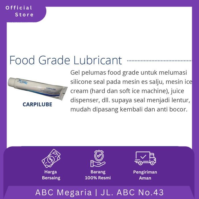 Gea Gel Pelumas Food Grade Pelumas Silicone Seal Mesin CARPILUBE