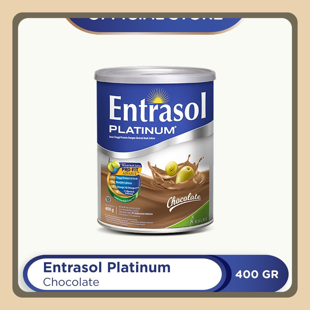 

ENTRASOL PLATINUM CHOCOLATE 400 G