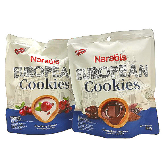 

#INTERFOOD NARAYA NARABIS EUROPEAN COOKIES 60gr