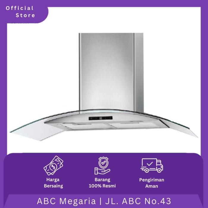 Delizia Cooker Hood / Penghisap Asap Kompor DCP9N3IX / DCP9N3-IX 90cm