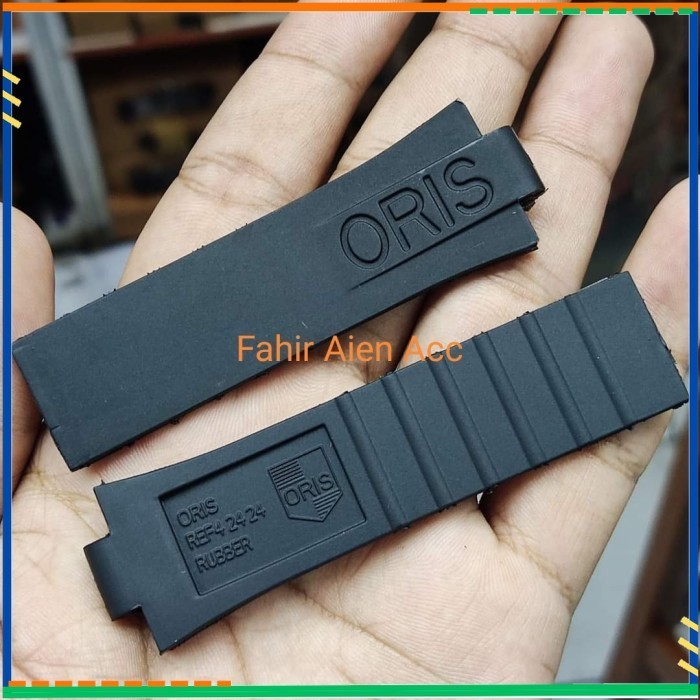 TALI JAM TANGAN ORIS AQUIS 24MM RUBBER STRAP TALIJAM 24 MM