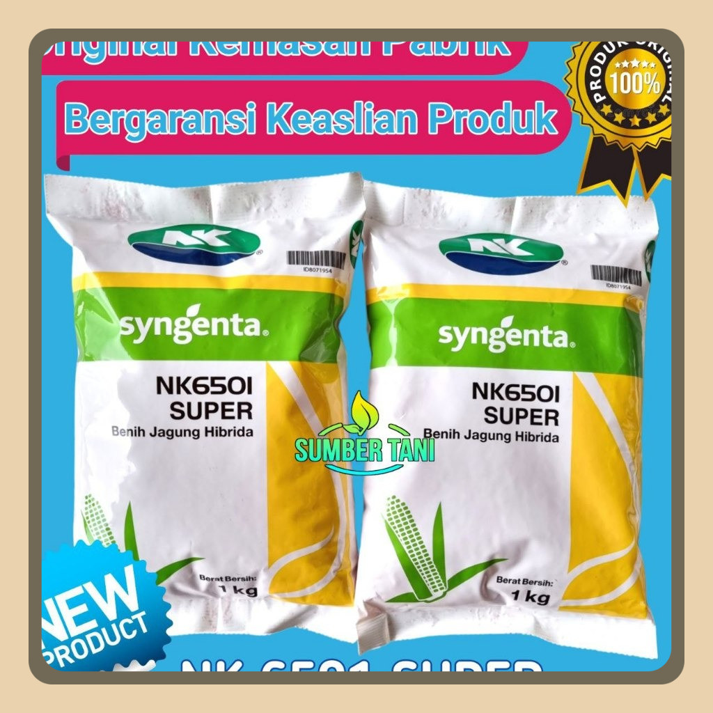 

Benih Jagung NK 6501 | NK SUPER - 1Kg (EXP 07-2025)