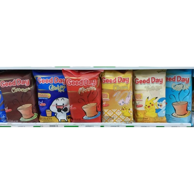 

Good day 10 sachet x 20gr kopi bubuk instant aneka rasa - ABO