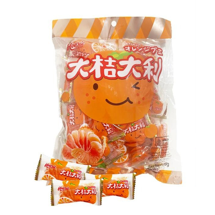 

Hoopie Naraya Permen Jelly Jeruk 500gr HALAL Orange Candy