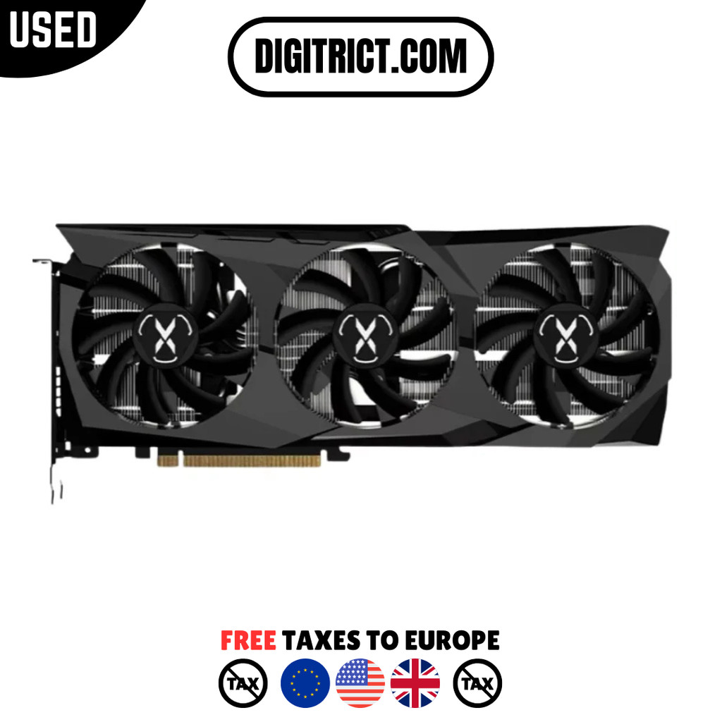 USED XFX RX 6700 XT 12GB RX6700 XT 6700XT Graphics Card GPU AMD Radeon RX6700XT 6700 10GB Video Card