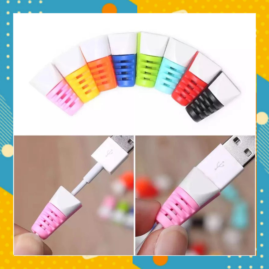 Pelindung Ujung Kabel KERUCUT Charger Adaptor Laptop Spiral Anti Putus Kabel TG5344C0