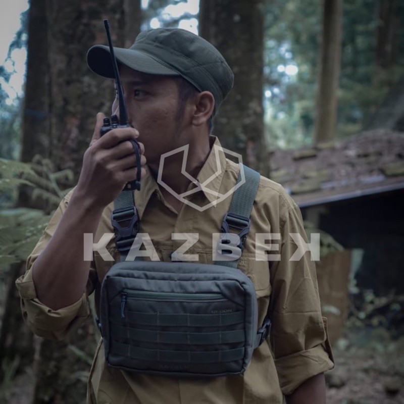 Kazbek Recon Chest Bag Tas Dada Cordura 3 Warna