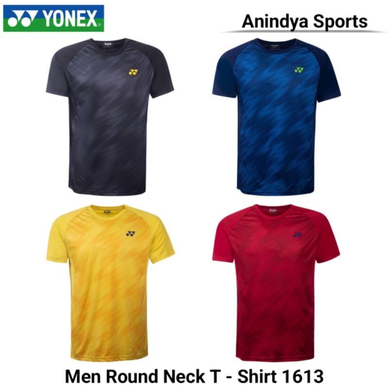Kaos Jersey Badminton Original Yonex Men Round Neck T-Shirt 1613